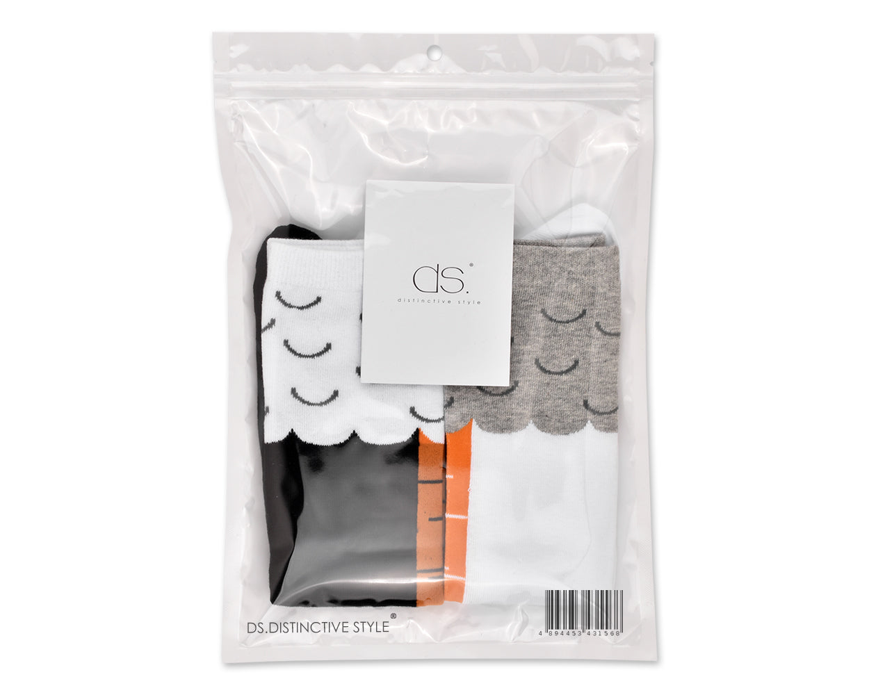 Women's Chicken Leg Knee High Socks - 2 Pairs Animal Pattern Cotton Socks