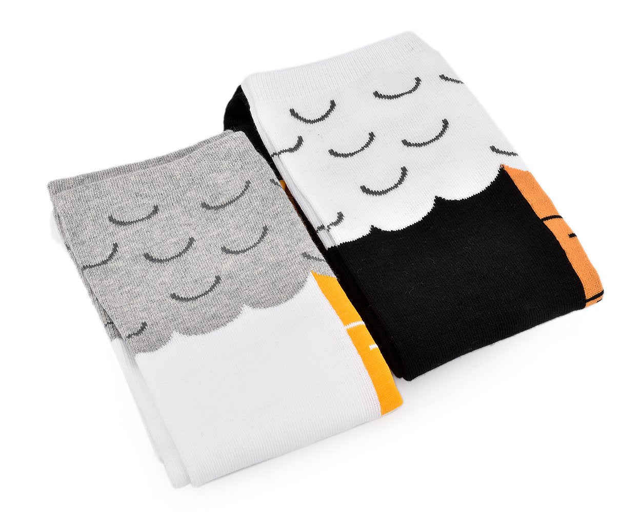 Women's Chicken Leg Knee High Socks - 2 Pairs Animal Pattern Cotton Socks