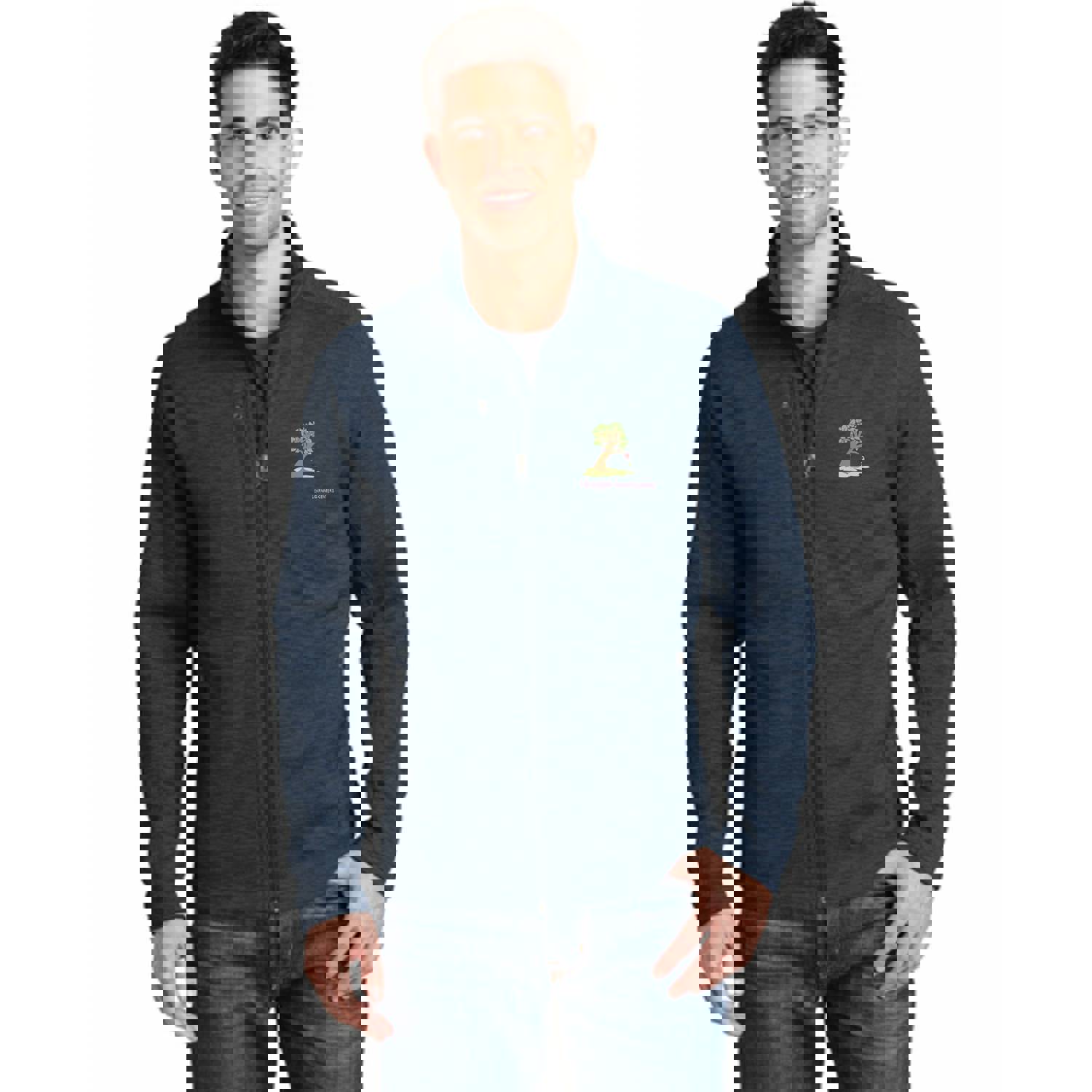 Port Authority® Digi Stripe Fleece Jacket - Versatile for Work and Workout