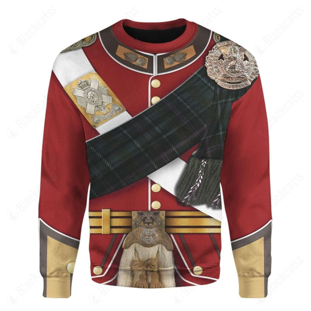 Custom Historical 2nd Lieutenant David Callander Uniform Of The Queens Own Cameron Highlanders Apparel