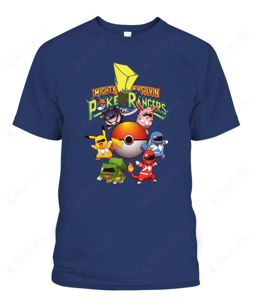 PKM Poke Rangers Custom Graphic Unisex T-Shirt