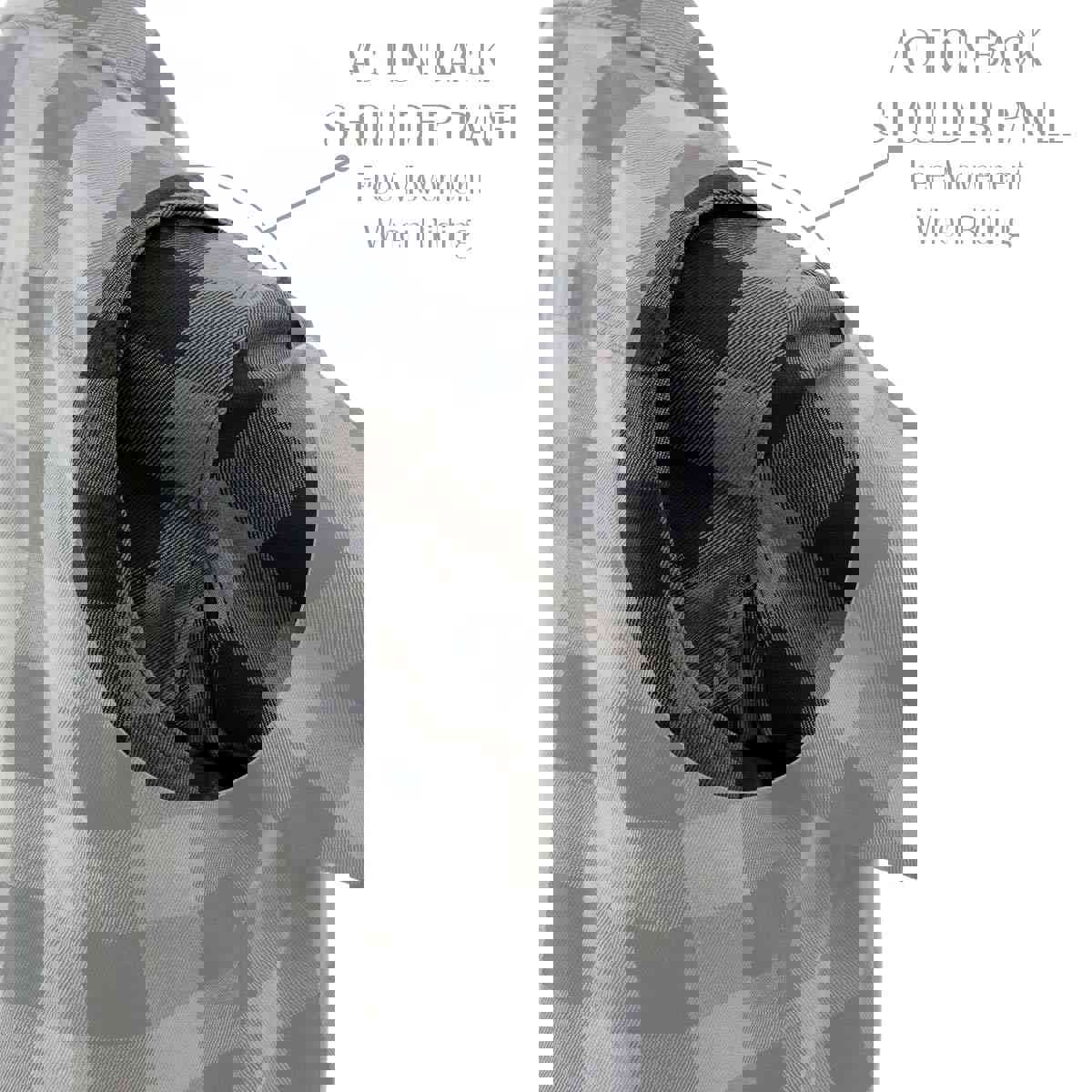 Nexgen Heat Women's Bonnie Black-Grey Heated Flannel Shirt with Rechargeable Battery