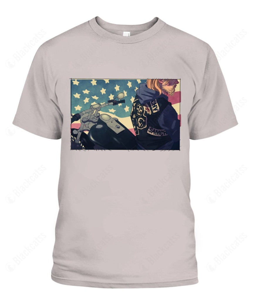 SOA Forever Sam Crown Custom Graphic Unisex Cotton T-Shirt - Classic Fit