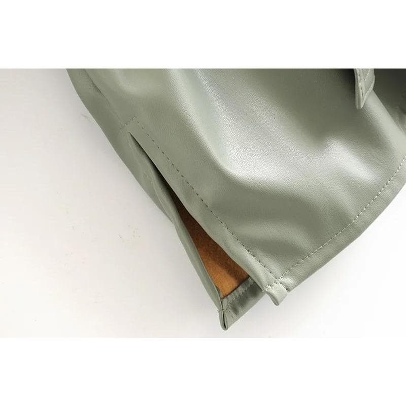 STREET FASHION LONG SLEEVE BELT COAT