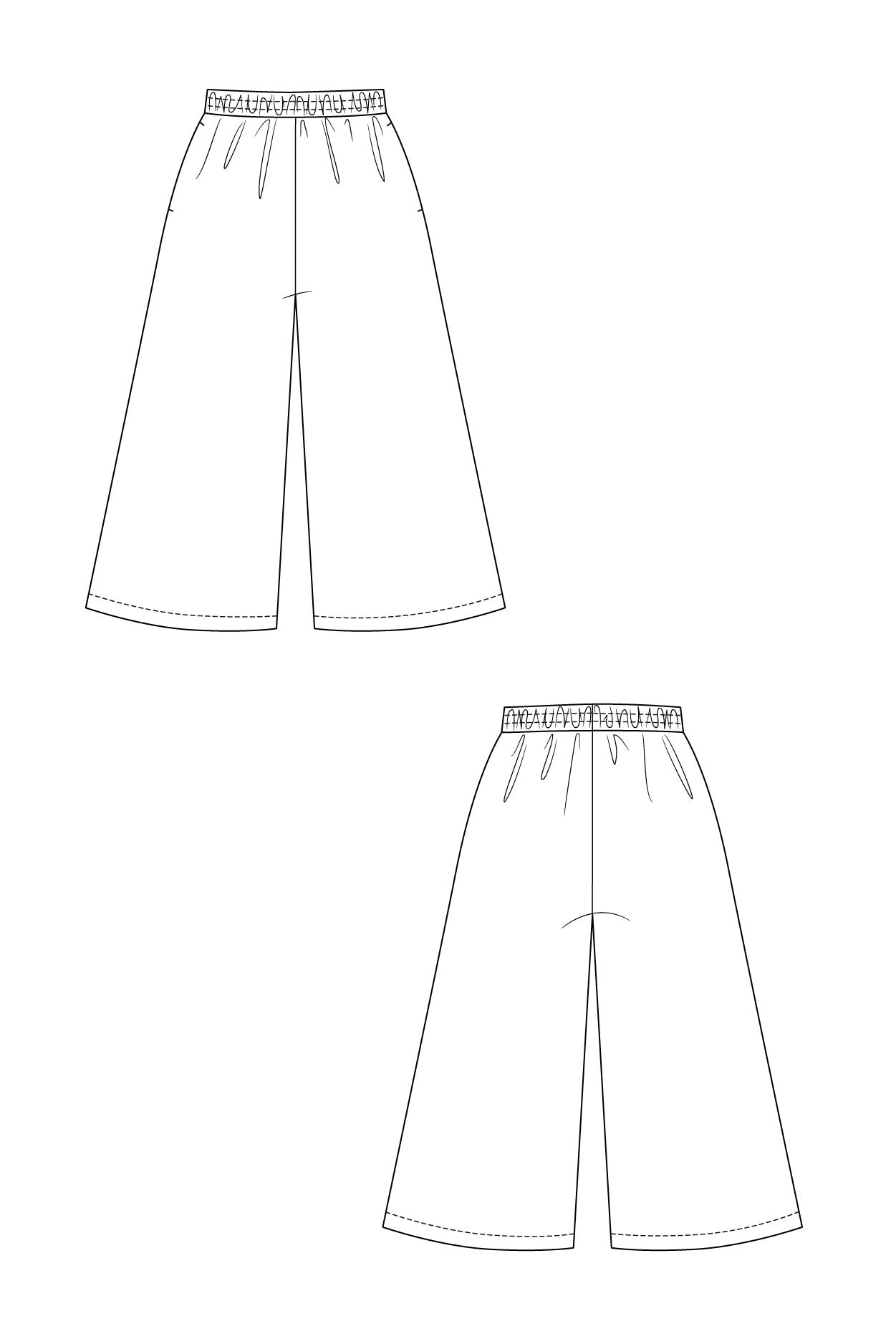 Named Clothing Ninni Culottes Digital PDF Pattern