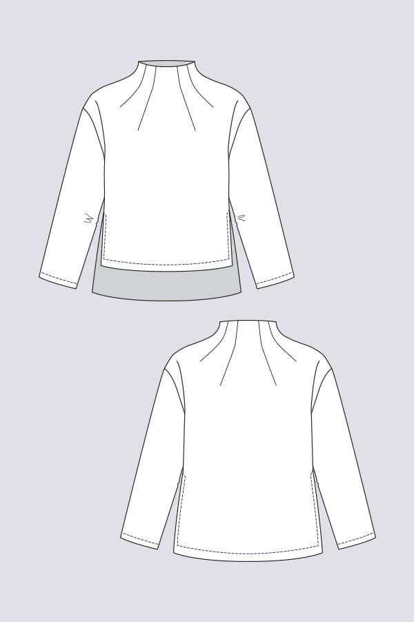 Named Clothing Talvikki Sweater - Digital PDF Pattern for Cozy & Stylish Wear