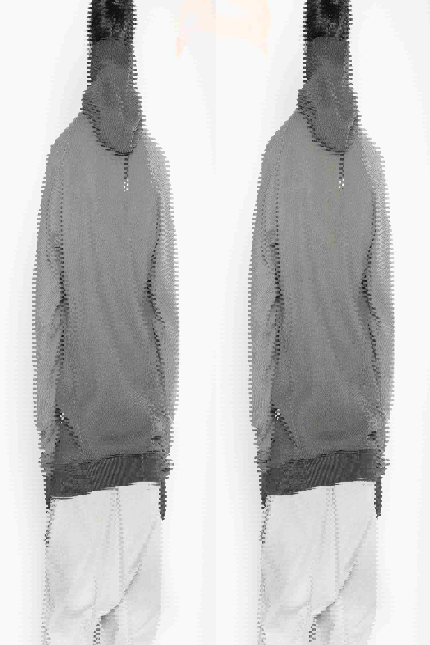 BORIS BIDJAN SABERI Dark Grey Hoodie - HOODY2 F099