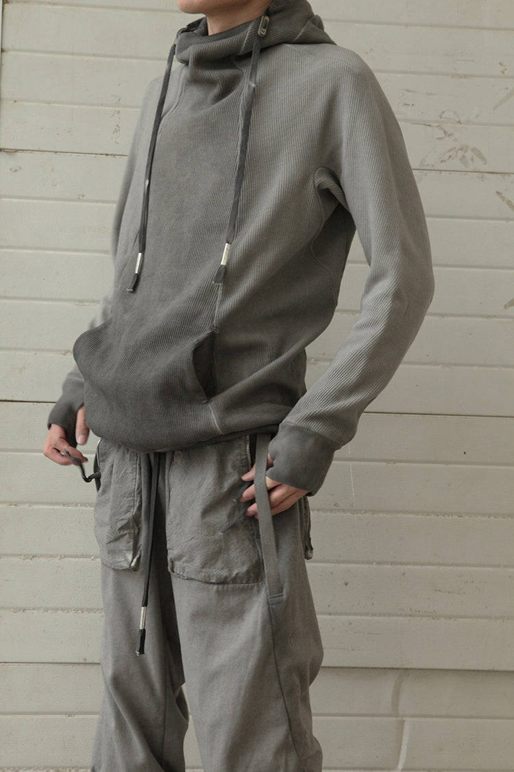BORIS BIDJAN SABERI Dark Grey Hoodie - HOODY2 F099