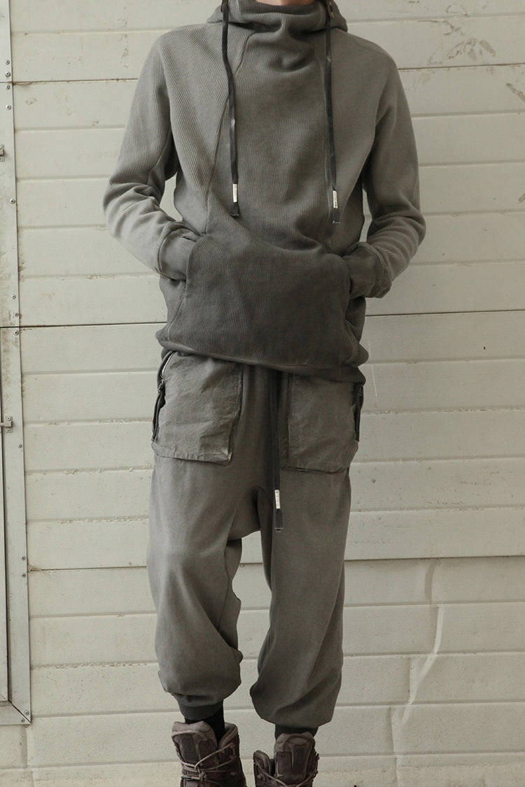 BORIS BIDJAN SABERI Dark Grey Hoodie - HOODY2 F099