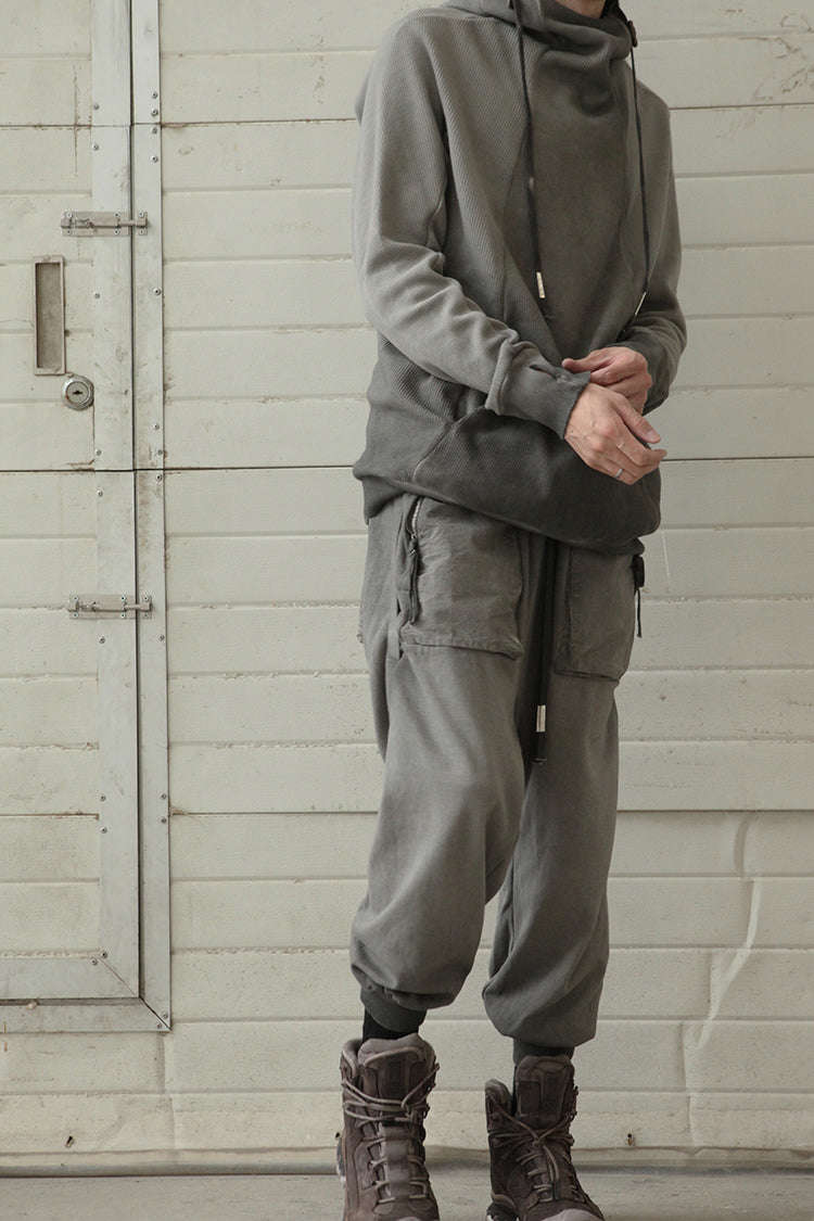 BORIS BIDJAN SABERI Dark Grey Hoodie - HOODY2 F099