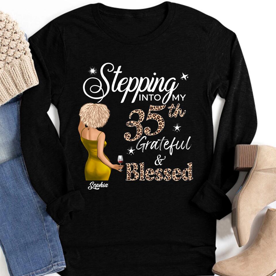 Personalised 35th Birthday Shirt for Her - 1988 Vintage T-Shirt, 35 And Fabulous Gift