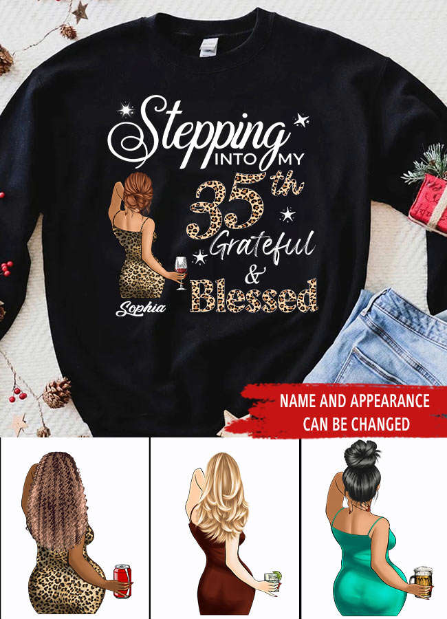 Personalised 35th Birthday Shirt for Her - 1988 Vintage T-Shirt, 35 And Fabulous Gift