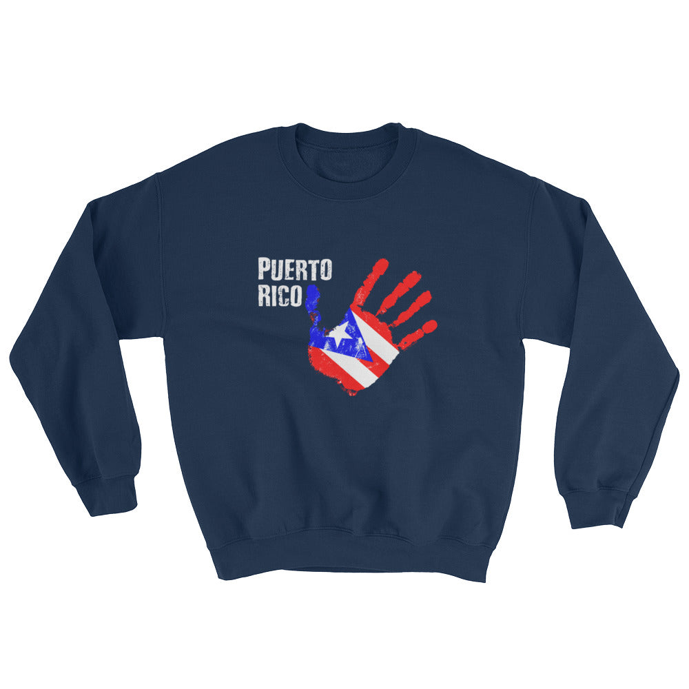 Puerto Rico Relief Unisex Crewneck Sweatshirt - Support Hurricane Recovery