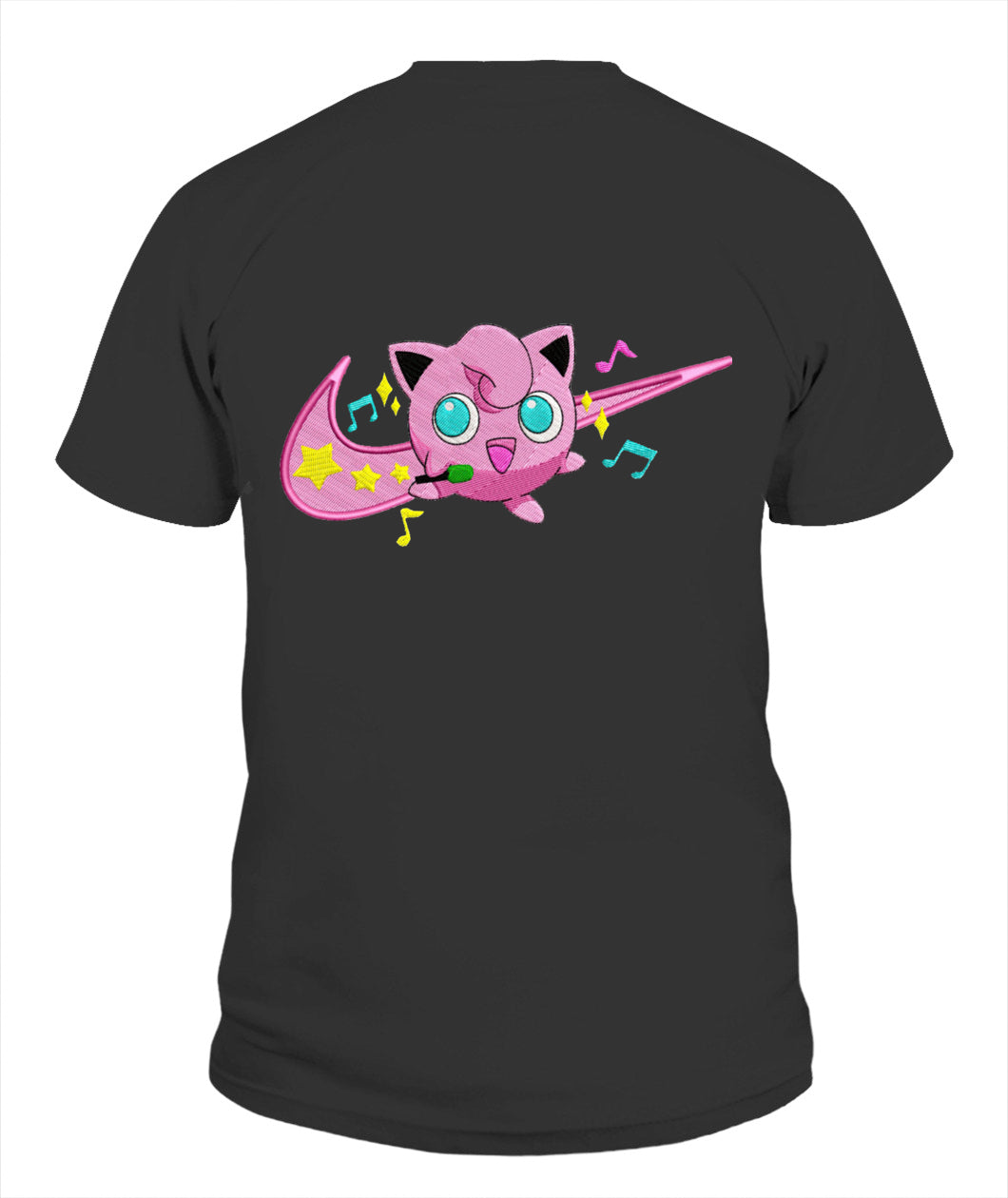 Jigglypuff Simple Swoosh Custom 2-Side Printed Hoodie