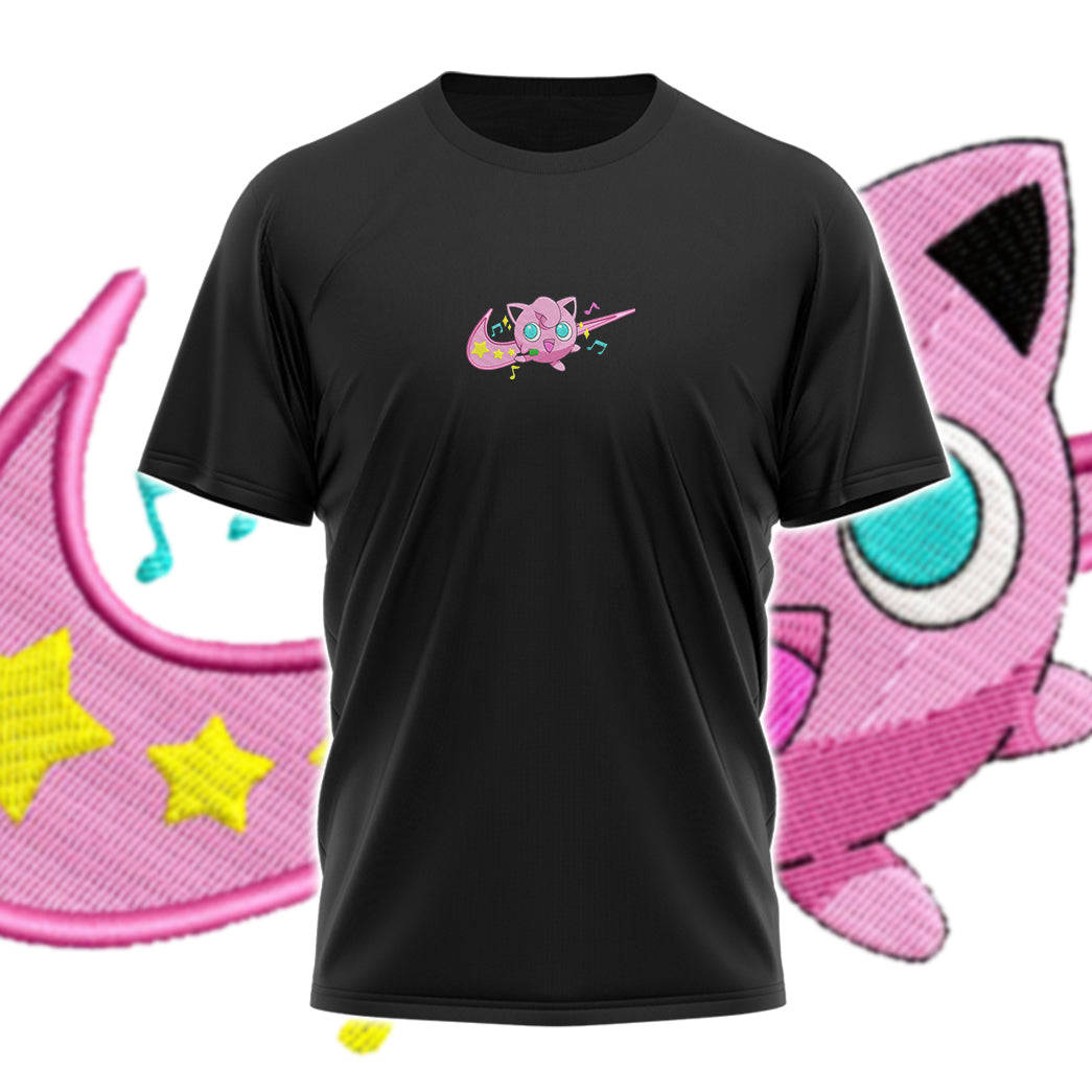Jigglypuff Simple Swoosh Custom 2-Side Printed Hoodie