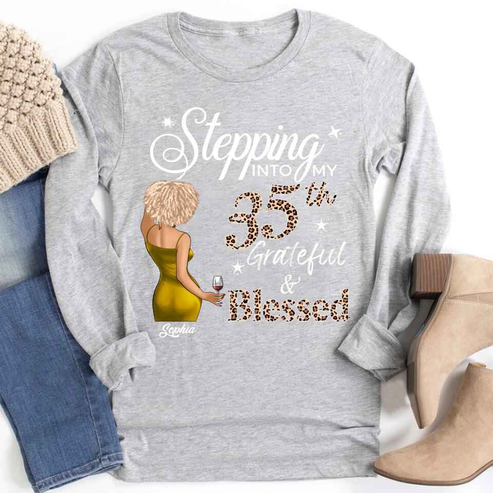 Personalised 35th Birthday Shirt for Her - 1988 Vintage T-Shirt, 35 And Fabulous Gift