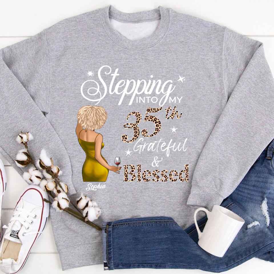 Personalised 35th Birthday Shirt for Her - 1988 Vintage T-Shirt, 35 And Fabulous Gift