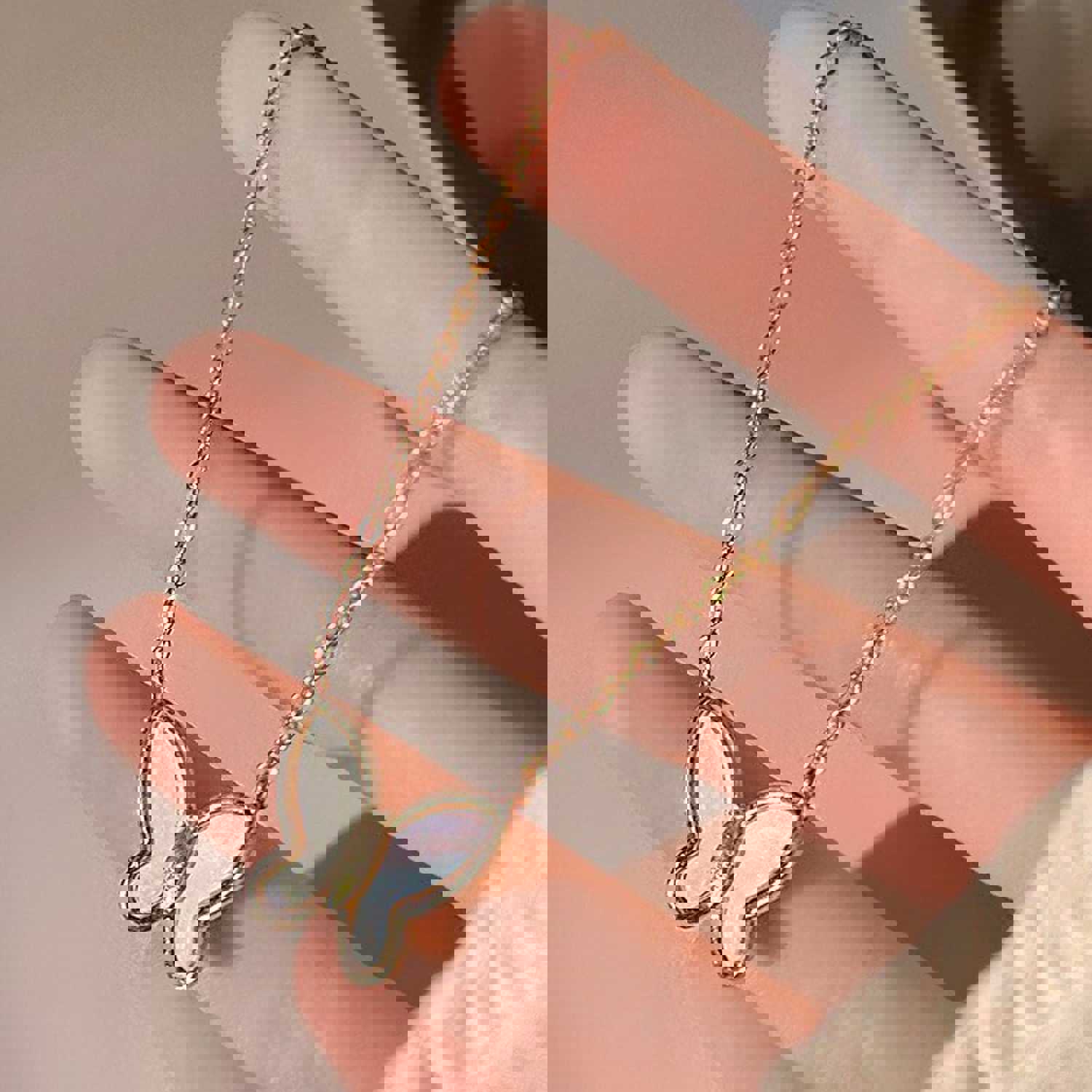 Katie Butterfly Necklace - Elegant Symbol of Transformation