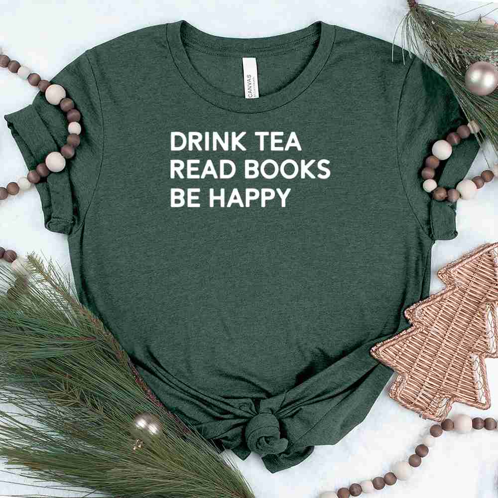 Drink Tea Unisex Tee - Super Soft & Comfy Bella Canvas Shirt