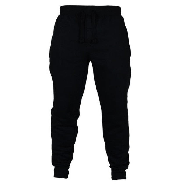 Men's Cotton Jogging Sweatpants - Casual & Fitness Running Pants