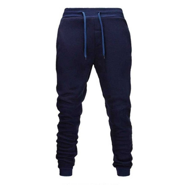 Men's Cotton Jogging Sweatpants - Casual & Fitness Running Pants