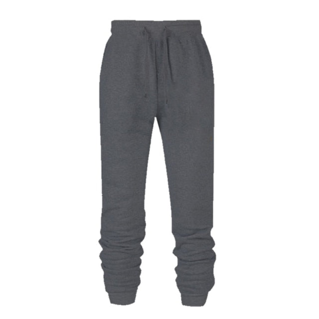 Men's Cotton Jogging Sweatpants - Casual & Fitness Running Pants