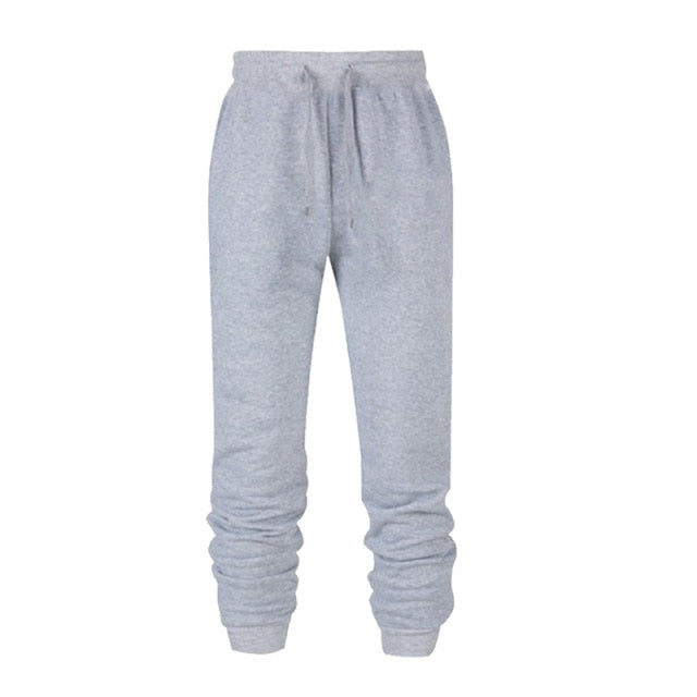 Men's Cotton Jogging Sweatpants - Casual & Fitness Running Pants