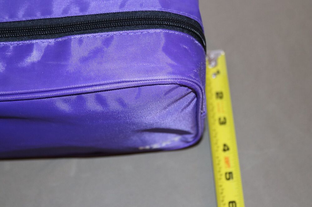 NZXT Purple Zippered PSU Cable Bag - Premium Storage Solution for PC Accessories